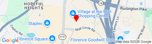 Map thumbnail of 7646 Mall Rd Florence, KY 41042